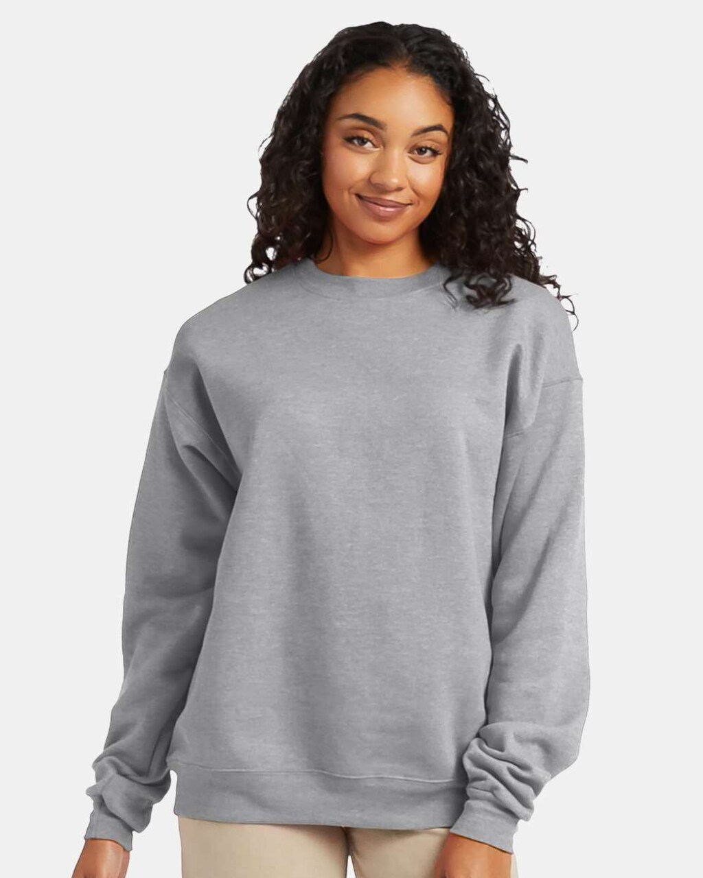 Hanes Unisex EcoSmart Crewneck Sweatshirt for Casual, Cozy & Everyday Comfort Wear
